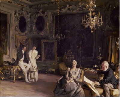 An Interior in Venice by John Singer Sargent